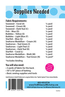 Sparkling Water Quilt Pattern