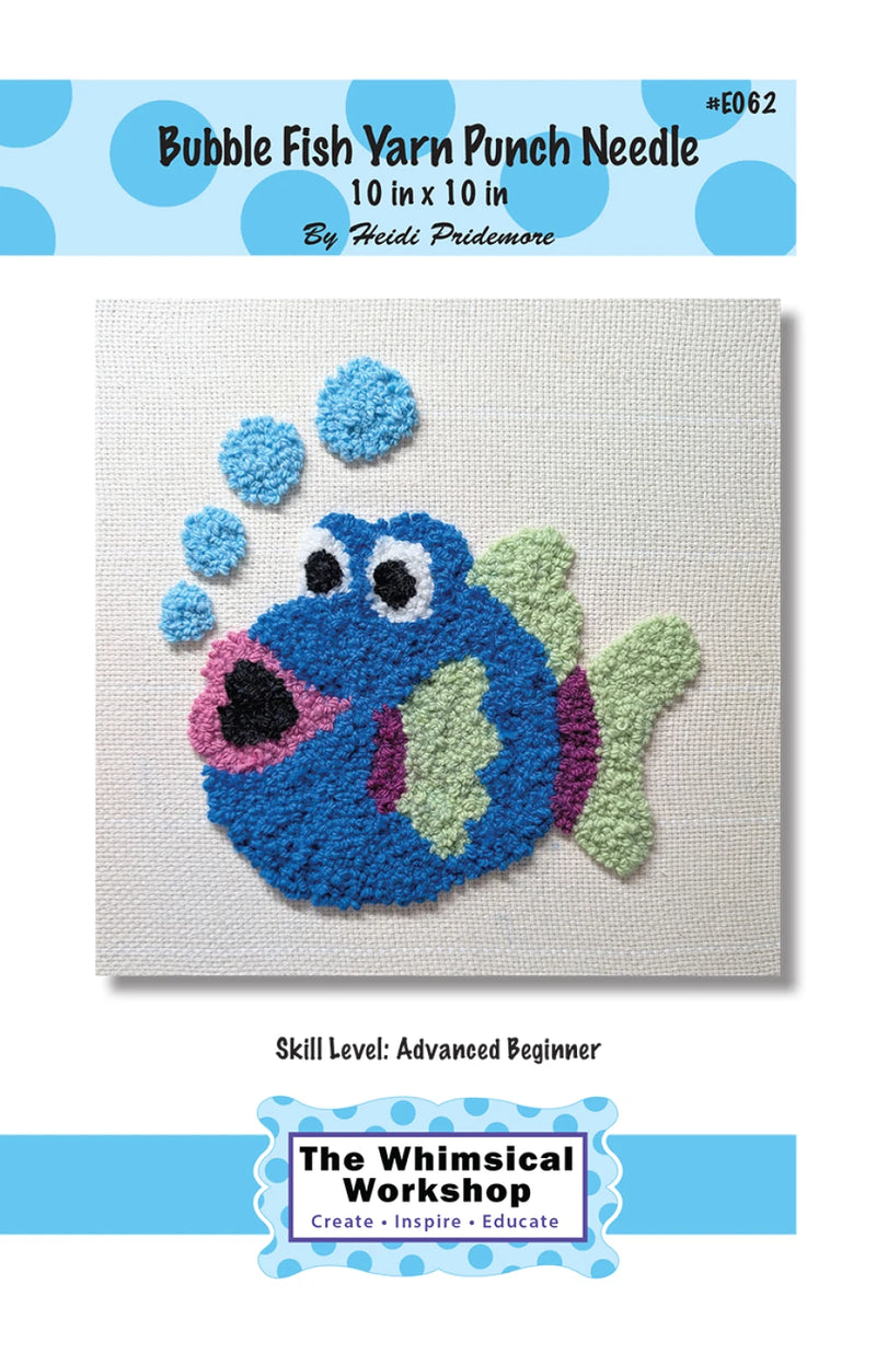 Bubble Fish Punch Needle Pattern