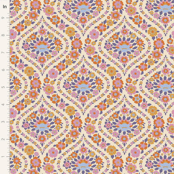 Tilda Wallflower Bianca Thristle Fabric