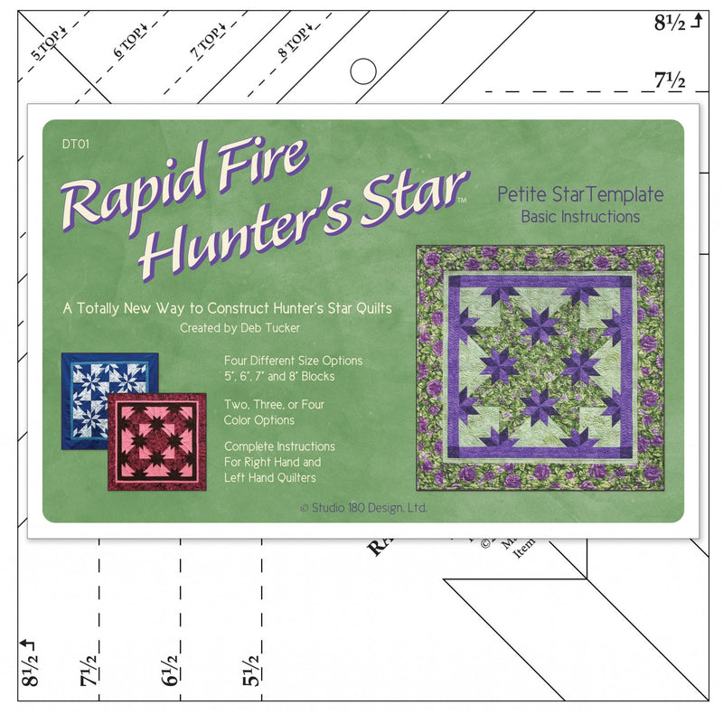 Hunter Star Quilt Class~April 25th, 2025