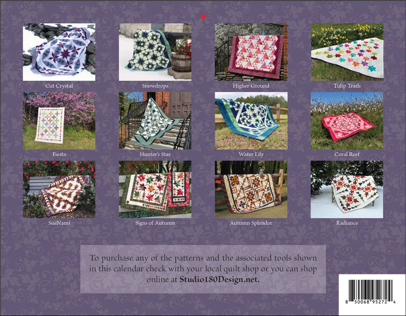 A Year Of Quilts Wall Calendar 2026
