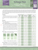 Studio 180 Triangle Pizazz Technique Sheet