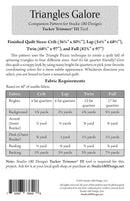 Studio 180 Triangles Galore Quilt Pattern