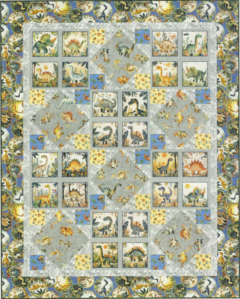 Dino Rocks Quilt Pattern