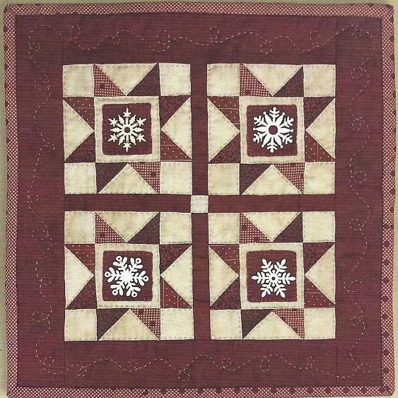 Red Button Quilt Co Winter Reds Kit