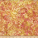 Hoffman Fabrics Bali Batik Nightshade Floral Stems Fabric