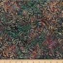 Hoffman Fabrics Bali Batik Nightshade Floral Stems Fabric