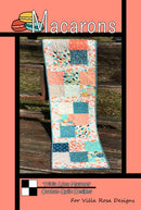 Villa Rosa Macarons Table Runner Pattern