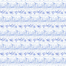 Lumin Fabrics Amalfi Coast Border Stripe White Fabric