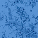 Lumin Fabrics Amalfi Coast Large Toile Blue Fabric