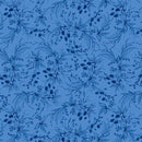 Lumin Fabrics Amalfi Coast Berries And Leaves Blue Fabric