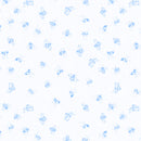 Lumin Fabrics Amalfi Coast Bees White Fabric