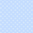 Lumin Fabrics Amalfi Coast Floral Dots Blue Fabric