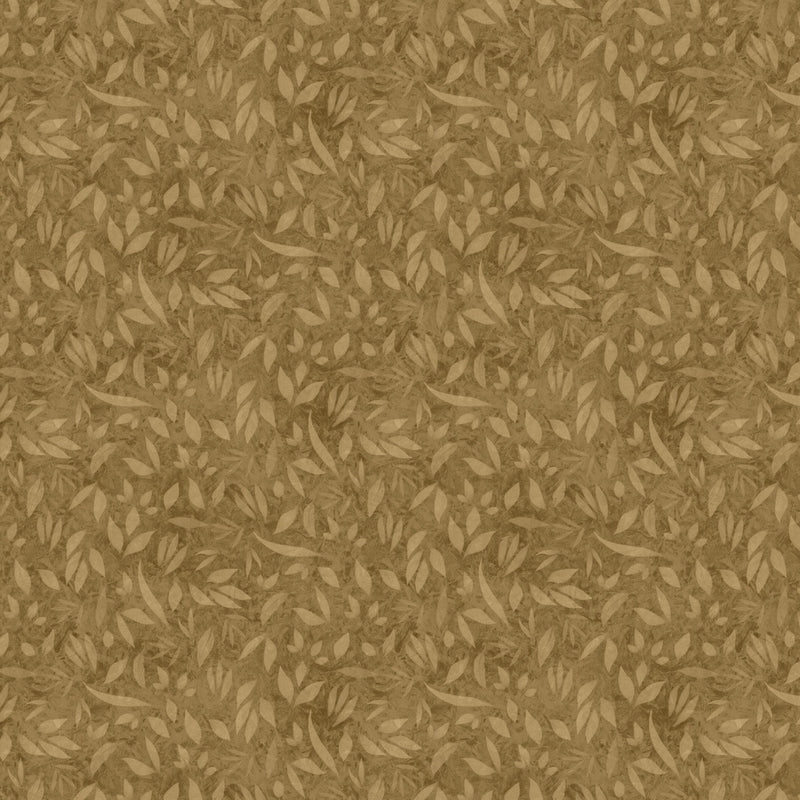 Lumin Fabrics Foliage Brown Fabric