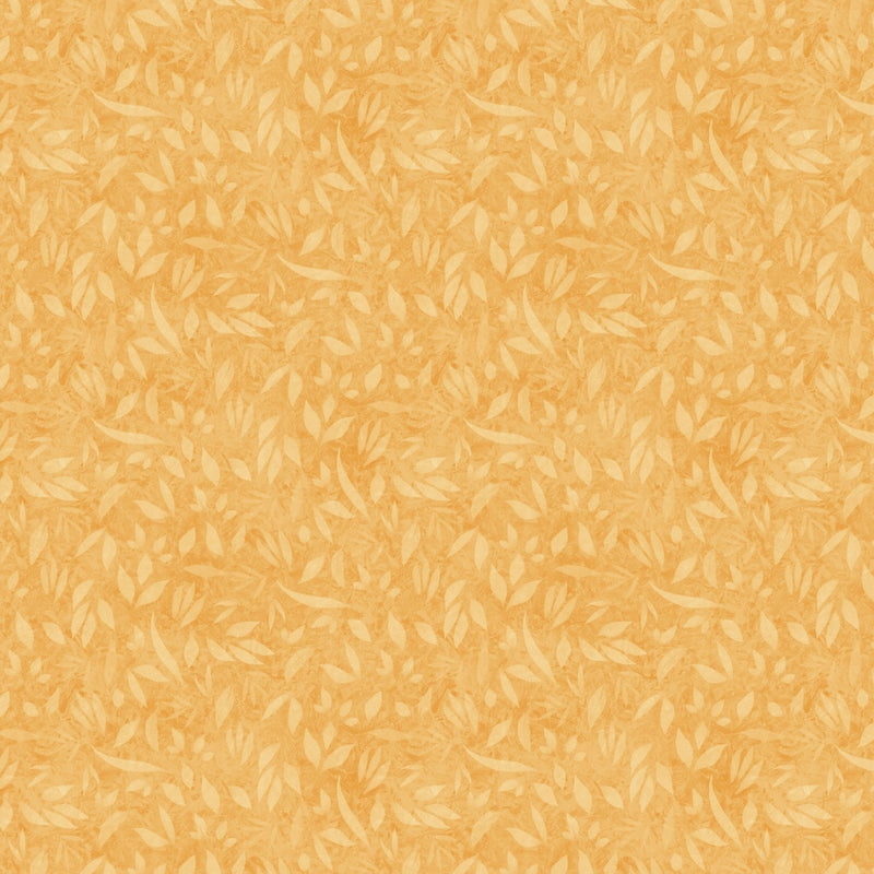 Lumin Fabrics Foliage Orange Julius Fabric
