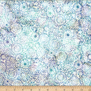 Bali Batik Oceanic Adventure Petal Burst Splash Fabric