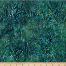 Bali Batik Under The Sea Lined Texture Viridian Fabric