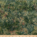 Bali Batik Forest Floor Bubbles Crocodile Fabric