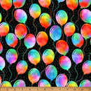 Hoffman Fabrics Block Party Spectrum Print Balloons Multi Fabric