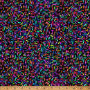 Hoffman Fabrics Block Party Spectrum Print Sprinkles Multi Fabric