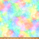 Hoffman Fabrics Block Party Spectrum Print Marble Pastel Fabric