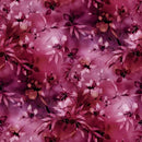 Hoffman Blush Garden Floral Magenta Fabric