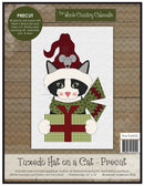 Tuxedo Hat On A Cat Precut Kit From The Whole Country Caboodle