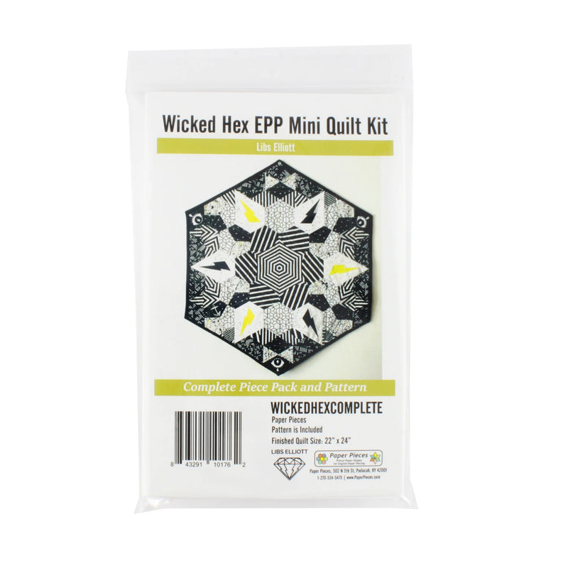 Wicked Hex EPP Paper Pieces And Pattern