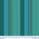 Kaffe Fassett Woven Caterpillar Stripe Aqua Fabric