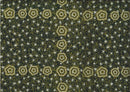 M&S Textiles Women Watching Stars Olive Fabric