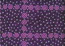 M&S Textiles Women Watching Stars Purple Fabric