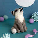 Wolf Cub Needle Felting Kit For Beginners