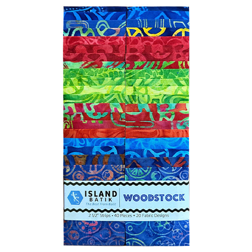 Island Batik Woodstock Batik Strip Pack