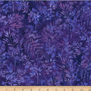 Hoffman Fabrics Dandelions At Dusk Leafy Branches Vegas Batik Fabric