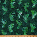 Hoffman Fabrics Big Foot Footprint Hunter Batik Fabric