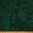 Hoffman Fabrics Leafy Emerald Batik Fabric