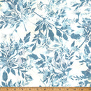 Hoffman Fabrics Leafy Clear Skies Breakers Batik Fabric