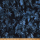 Hoffman Fabrics Wisteria Clear Skies Dark Blue Batik Fabric