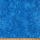 Hoffman Fabrics Square Blender Cyan Batik Fabric