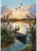 Hoffman Fabrics Lakeside Echo Panel