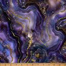 Hoffman Fabrics Midnight Flora Agate Fabric