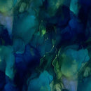 Hoffman Fabrics Midnight Flora Borealis Fabric