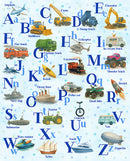 Hoffman Fabrics Things That Go From A to Z Vehicles Panel