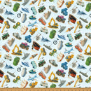 Hoffman Fabrics Things That Go From A to Z Vehicles Fabric