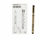 Pigma Micron Pen .25mm Black Size 01