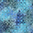 Timeless Treasures Xtonga Batik Connected Circle Lake Wide Back Fabric