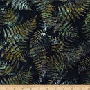 Hoffman Fabrics Ferns Deep Emerald Batik Fabric