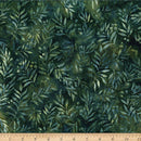 Hoffman Fabrics Leafy Rosemary Batik Fabric