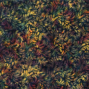 Hoffman Fabrics Swirly Petals Ocean Batik Fabric