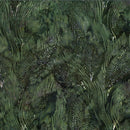 Hoffman Fabrics Dotted Leaves Meadow Batik Fabric